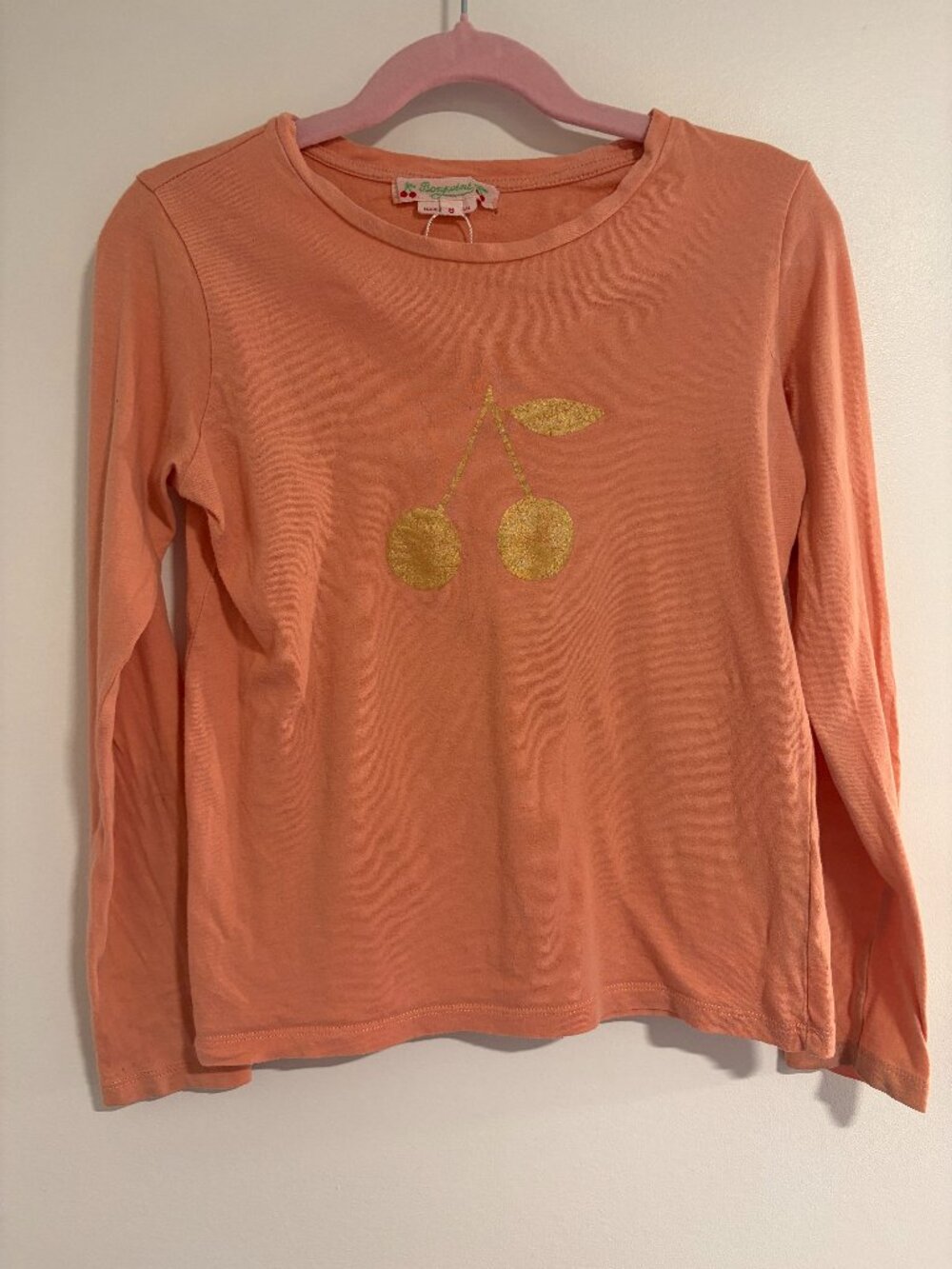 Bonpoint long sleeve cotton tshirt size 8